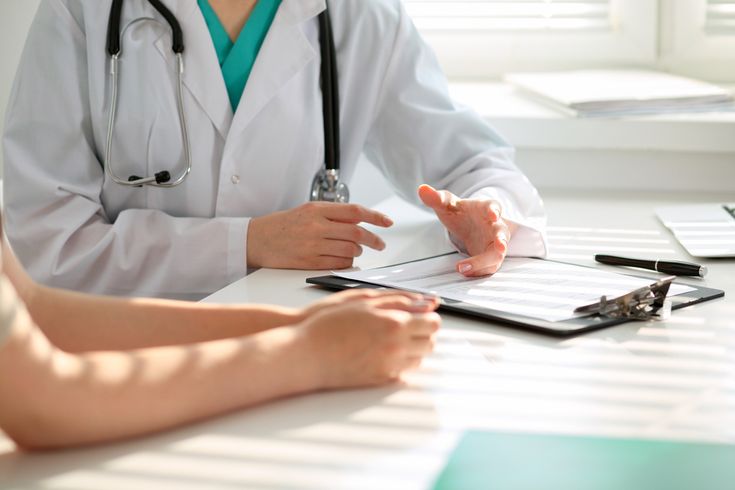 Clinical staff at work